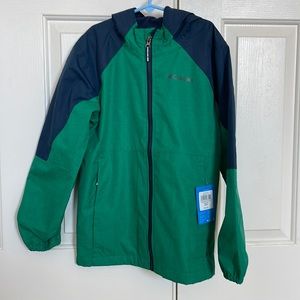 NWT Columbia Youth Boys Medium size 10/12 endless explorer Jacket, waterproof